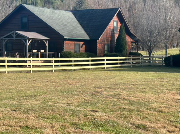 A fence in Johnson City Tennessee that doesn't require a permit